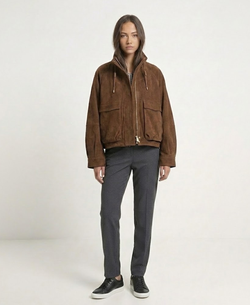 Chaqueta Vintage Marrón