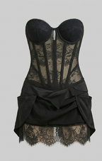 Conjunto de 2 piezas de encaje