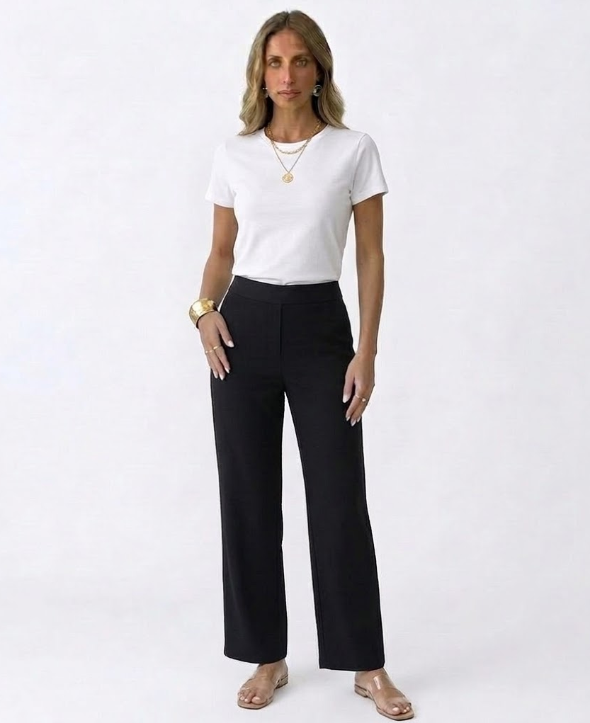 Pantalón  de pierna recta