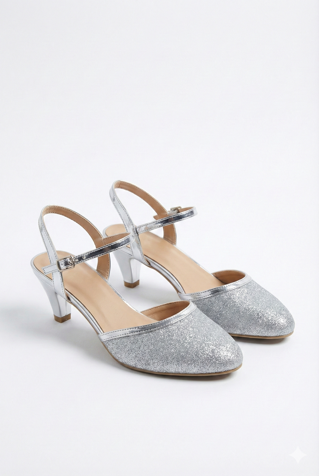 Sandalias con Purpurina