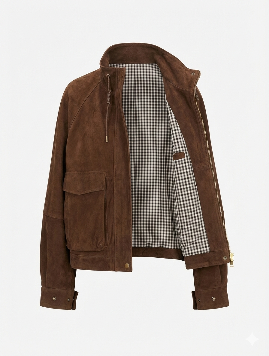 Chaqueta Vintage Marrón
