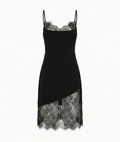 Vestido corto sin mangas