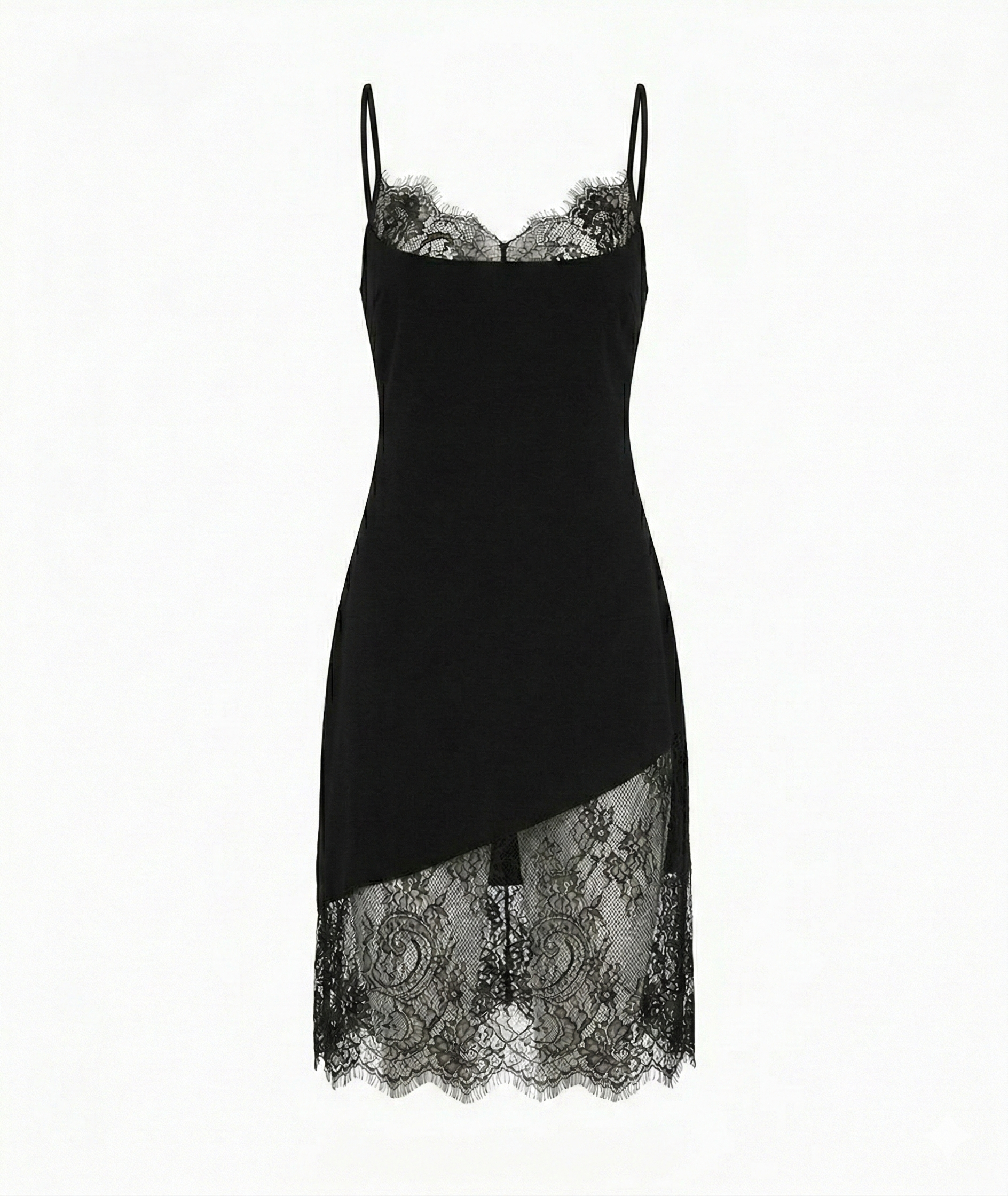 Vestido corto sin mangas